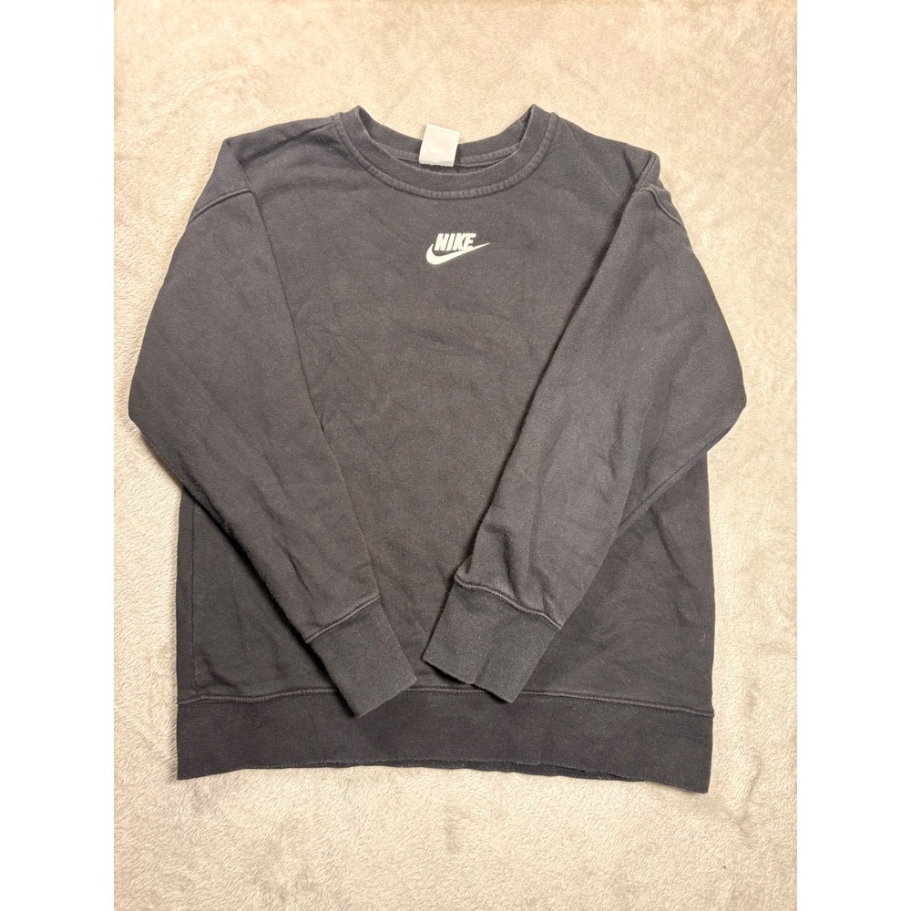 Nike Youth Large Black Crewneck Sweatshirt